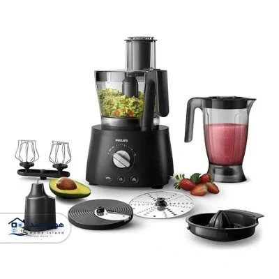 Philips HR7776 Food Processor--غذاساز فیلیپس مدل HR7776 ظرفیت ۳.۴ لیتر ۱۲ سرعته