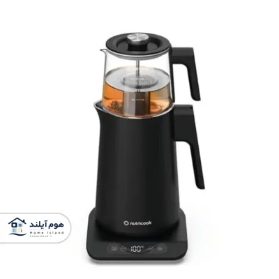 چای ساز نوتریکوک مدل KTM330 ظرفیت ۱.۷ لیتر و کتری ۱ مشکی لیتر