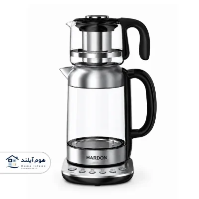 چای ساز روهمی هاردون مدل NH-812 ظرفیت کتری 3 لیتر و قوری 1 لیتر